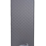 Portable Grey Mini Plus Style Steam Sauna Tent–Personal Home Spa, With Steam Generator, Remote Control, Foldable Chair, PVC Pipes. Easy To Install,Fast Heating, With FCC & UL Certification