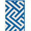 Tapis géométrique performance crocheté à la main Rawlins-16769294