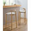 Davion Solid Wood 30" Bar Stool-1748683928