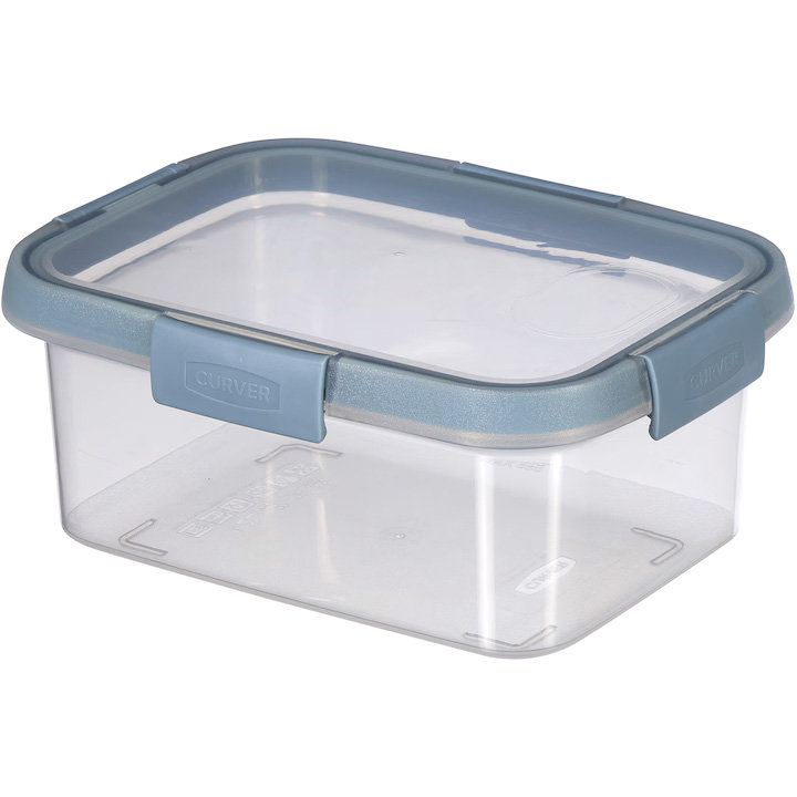 Smart Fresh Eco Set Of 4, Transparent / Pastel Blue, 4.2