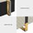 Mercer41 Modern Storage Ottoman Bench, Faux Leather Upholstered Footstool with Storage Space W463-946266224