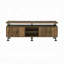 Meuble télé 2 tablettes Rustic Oak