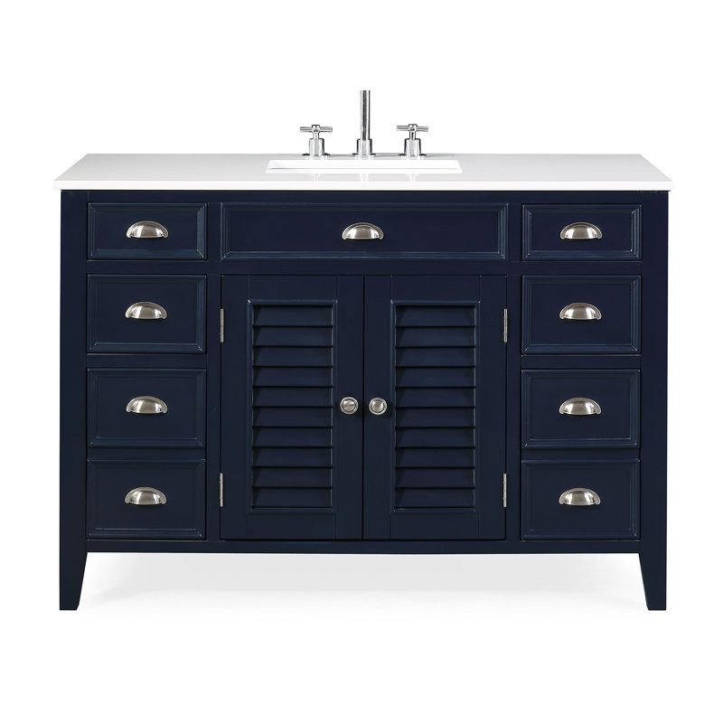 Ensemble de meuble-lavabo simple 47 po Atherton, Blanc