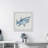 Chesney 'Big Shark' Framed Print-1272650579