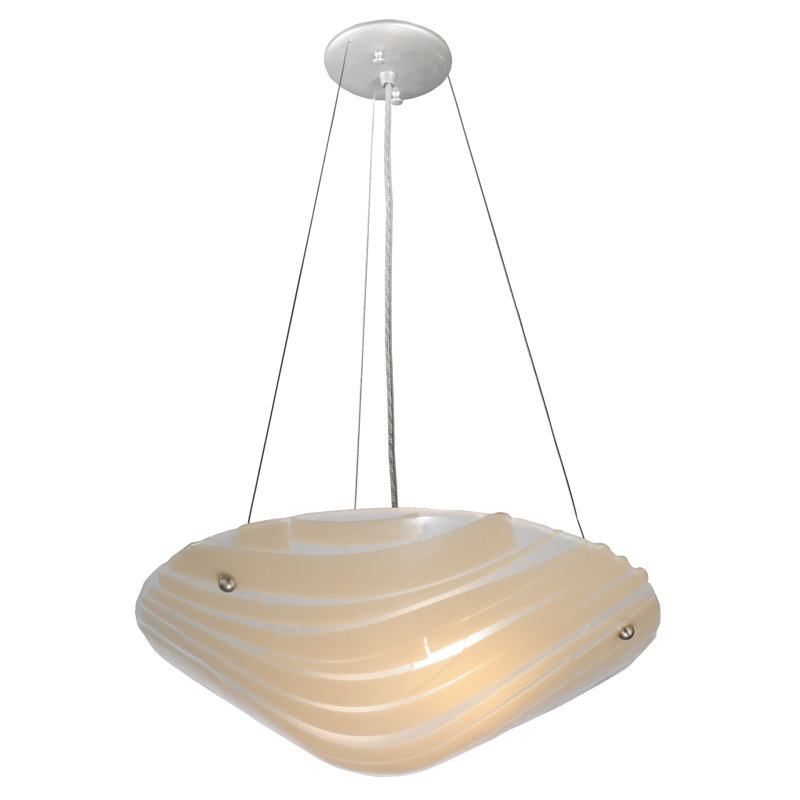 Luminaire suspendu pour bol 2 lumières unique