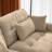 Over Size Modern Two-Seater Sofa With Ottoman-590428405