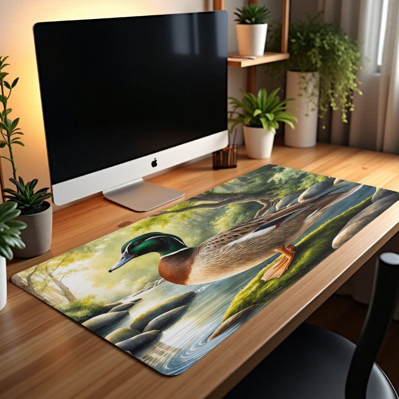 Polyester Desk Pad, 23.6x13.8