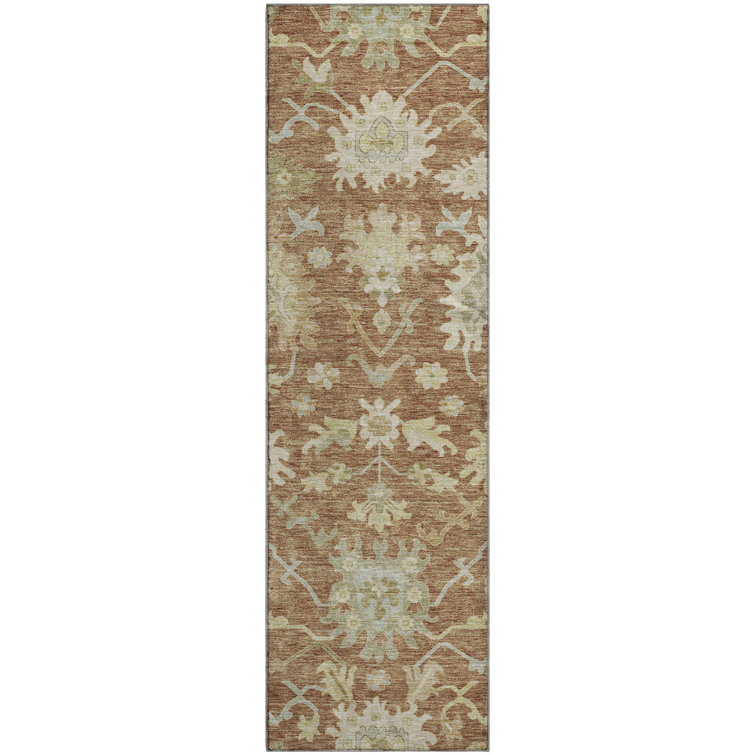 Premium Machine Washable Gurubaksh AMF1150 Global Rug