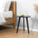Alea Solid Wood Side Table