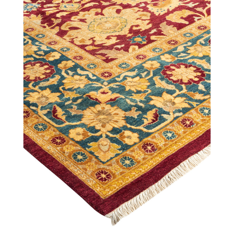 Classic One-of-a-Kind 6' 1" X 8' 10" Hand Knotted Area Rug