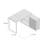 Leicester Computer Desk, Home Office, Corner, Storage Drawers, L Shape, Work, Laptop, Metal-860758431-837534747