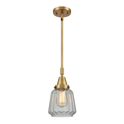 Luminaire suspendu cylindrique à 1 lumière Caggiano