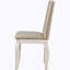 Ensemble de 2 chaises de salle à manger rembourrées en bois avec tête de clou Fabirc-1031714273-1031714274-1031714275