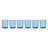 Stackables Tall Blue Drinkware, Set of 6-115678283