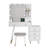 Bloye Vanity Table Stool Set-1249981612