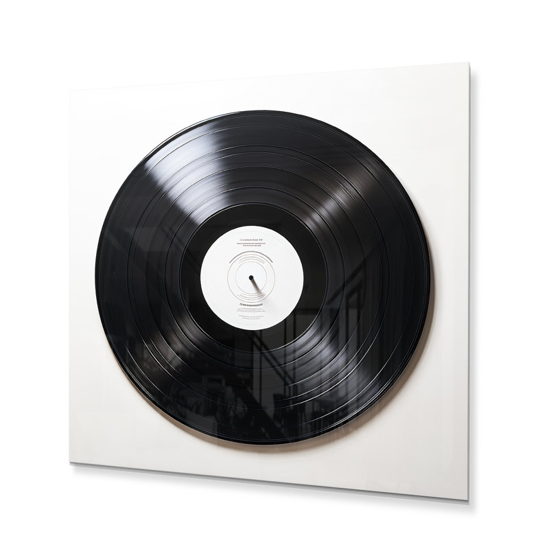 Vinyl Record Vinyl Serenade I - Music Metal Wall Art Prints, H 29 po x l 29 po x P 1 po