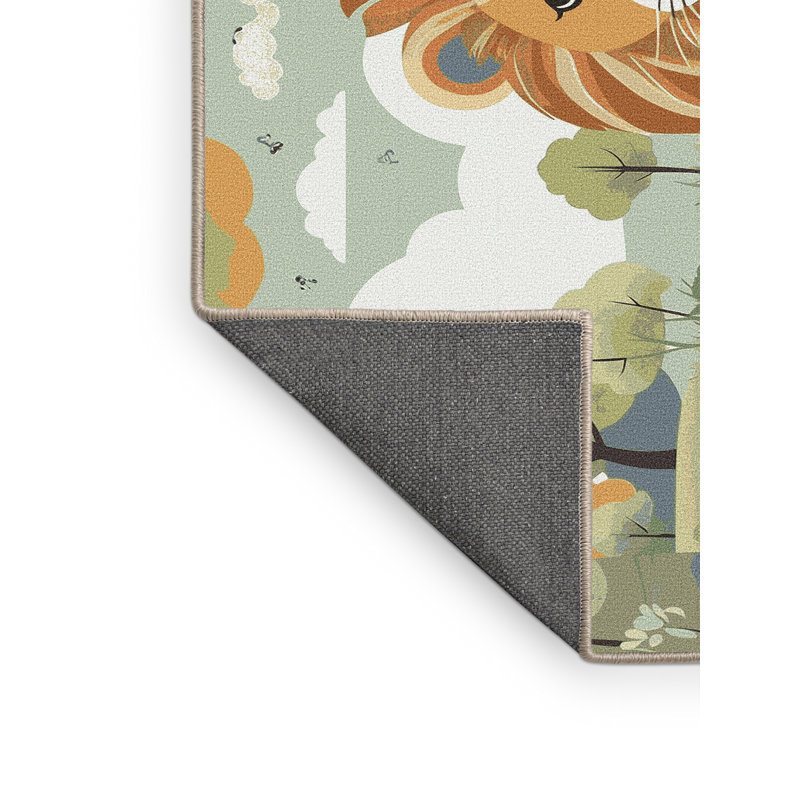 Tapis pour enfants East Urban Home, Rectangulaire 8 pi x 10 pi