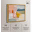 «Soft and Vibrant IV», reproduction d'art sur toile par Art Remedy, cadre doré, 40 x 40-606026615-606026511