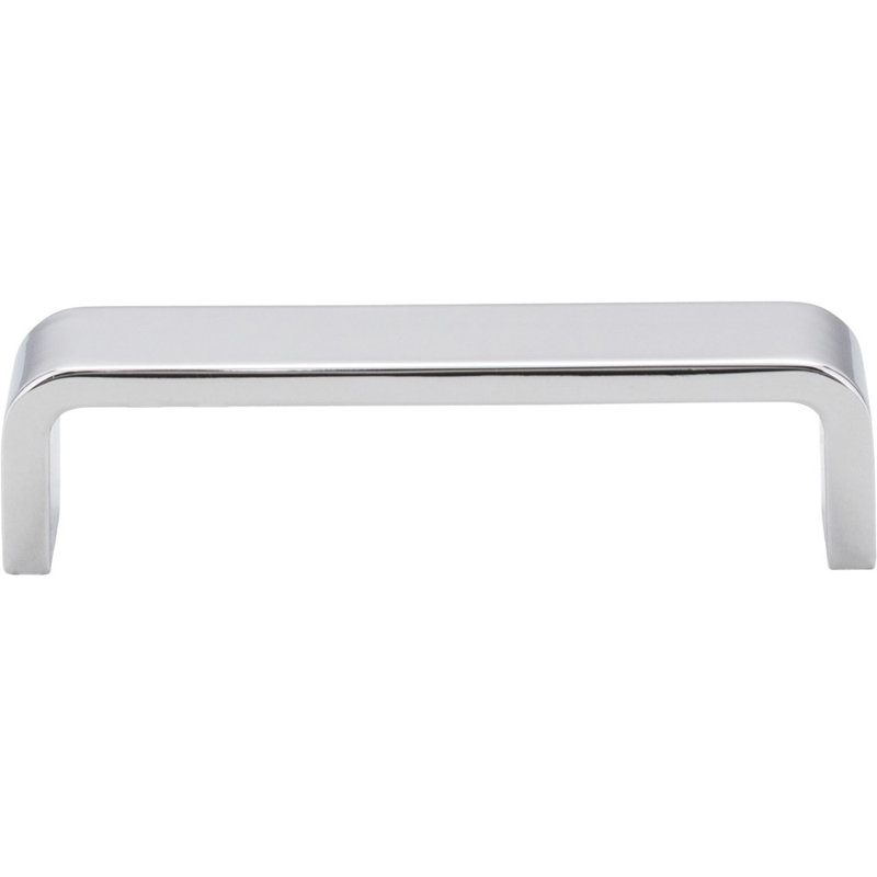 Asher 4" Center to Center Bar Pull, Polished Chrome