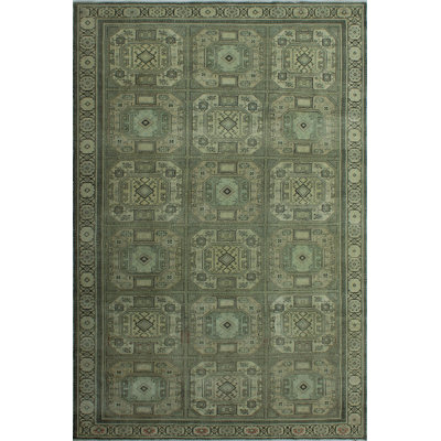 Maelyn One-of-a-Kind 6'4" X 9'5" 1980s Wool Area Rug in