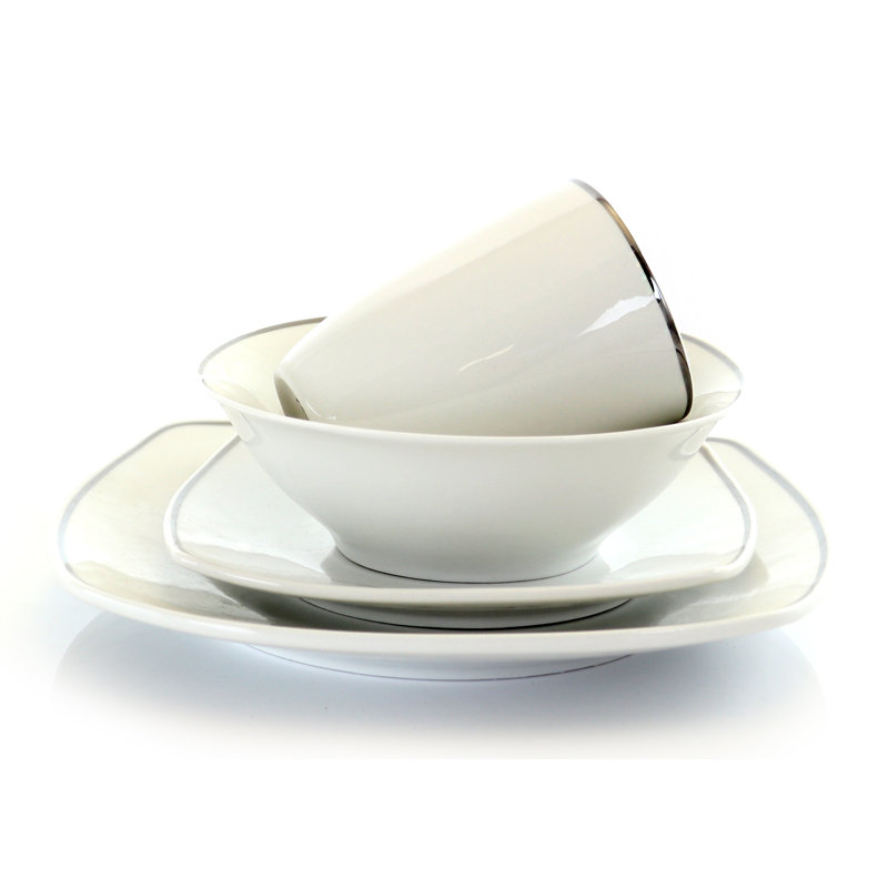 Ensemble 16 pièces de vaisselle, service pour 4 Winonna