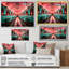 «Pink Nostalgic Tunes Fast Food 1960S Diner - Jukeboxes», art mural-1910780833-1910780844