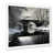 White Single Picture Framed