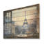Gris, rue urbaine parisienne II - Paris sur impression sur bois-855207528