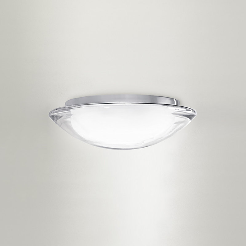 Boreale 1 - Light 15.5" Simple Drum Flush Mount
