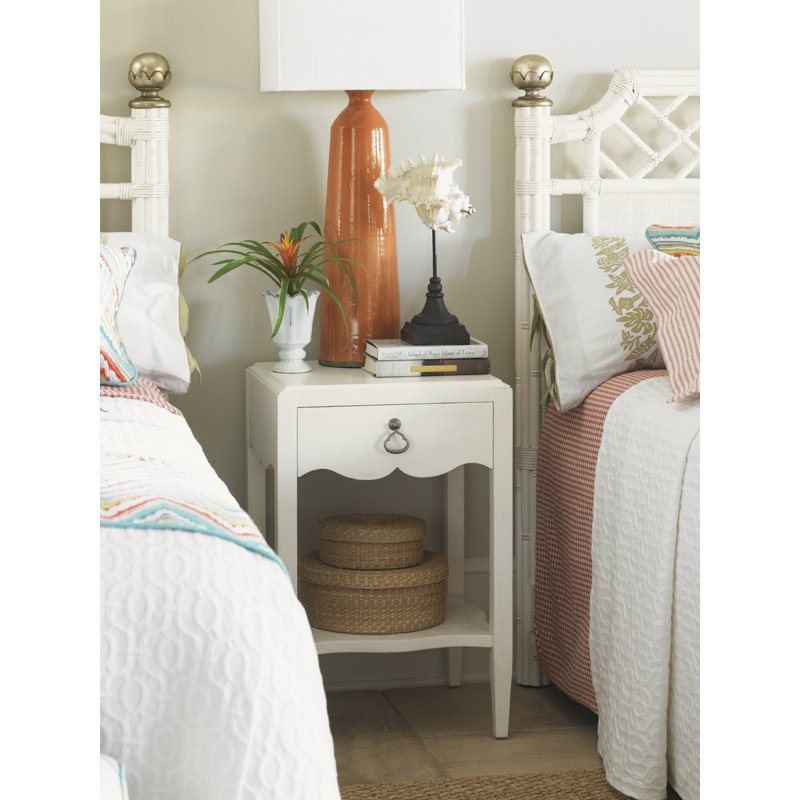 Ivory Key Water Street Bedside Table