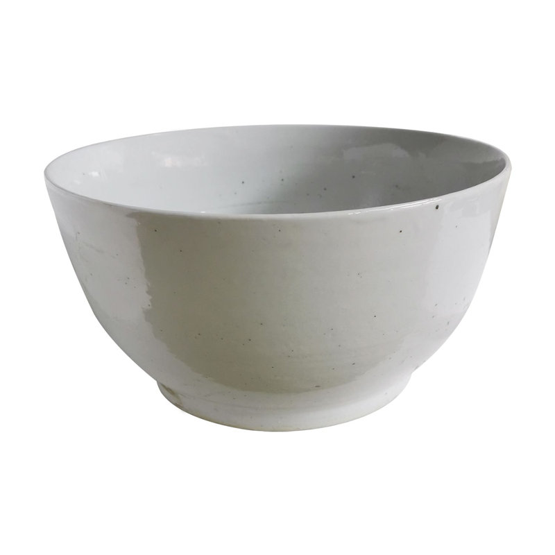 Busan Porcelain Decorative Bowl, 7" H x 13" W x 13" D