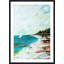 «Beach Surf I» par Karen Fields - peinture encadrée-239884543-149325105