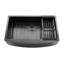 Évier de cuisine à cuve simple en acier inoxydable 33 po x 20 po Farmhouse