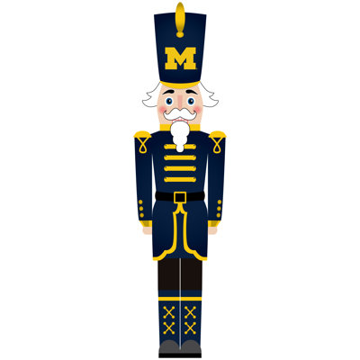 University Of Michigan 46" Nutcracker Leaner