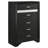 Annie Black 5-piece Full Bedroom Set-669566841-669566791