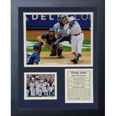 Derek Jeter 3000th Hit Framed Memorabilia