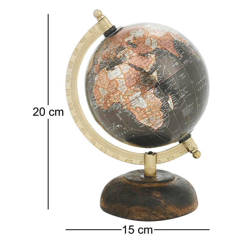 Barrus Metal Tabletop Globe