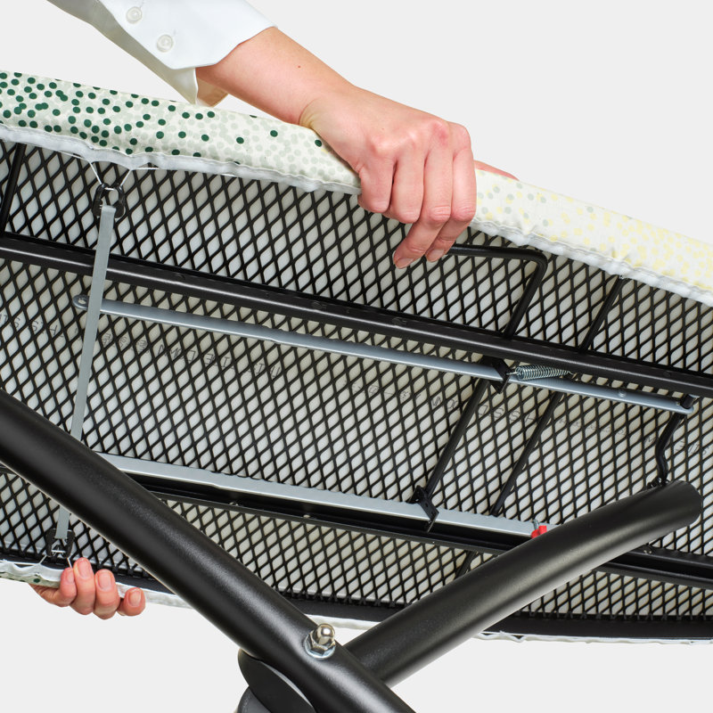 Brabantia Size D Ironing Board, Black/Green/Beige