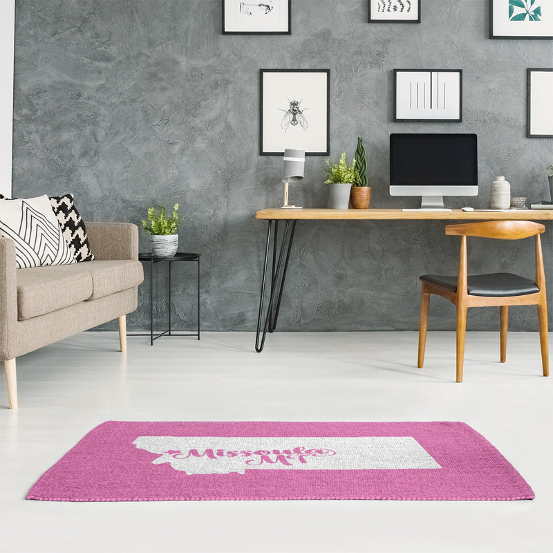 Tapis en poly-chenille missoula montana, Rectangle 3 pi x 5 pi