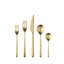 Linea Cutlery Set 5 Pcs Linea Ice Oro Nero Black-124212222
