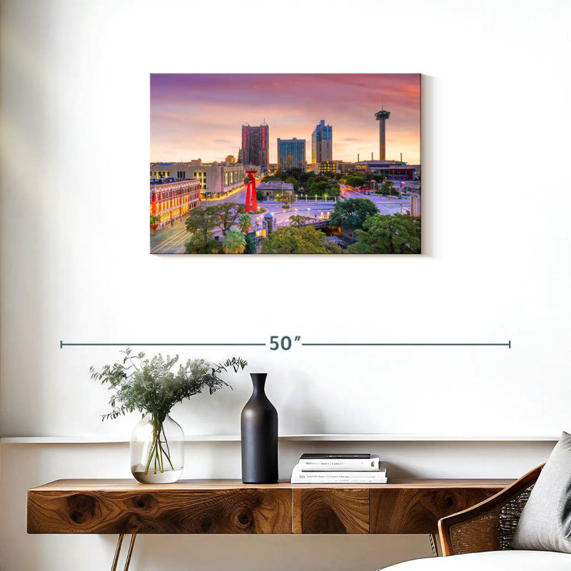 Tergel, San Antonio, Texas, H 20 po x l 30 po