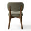 Chaises de salle à manger rembourrées modernes avec structure en bois massif et siège rembourré-1659865676