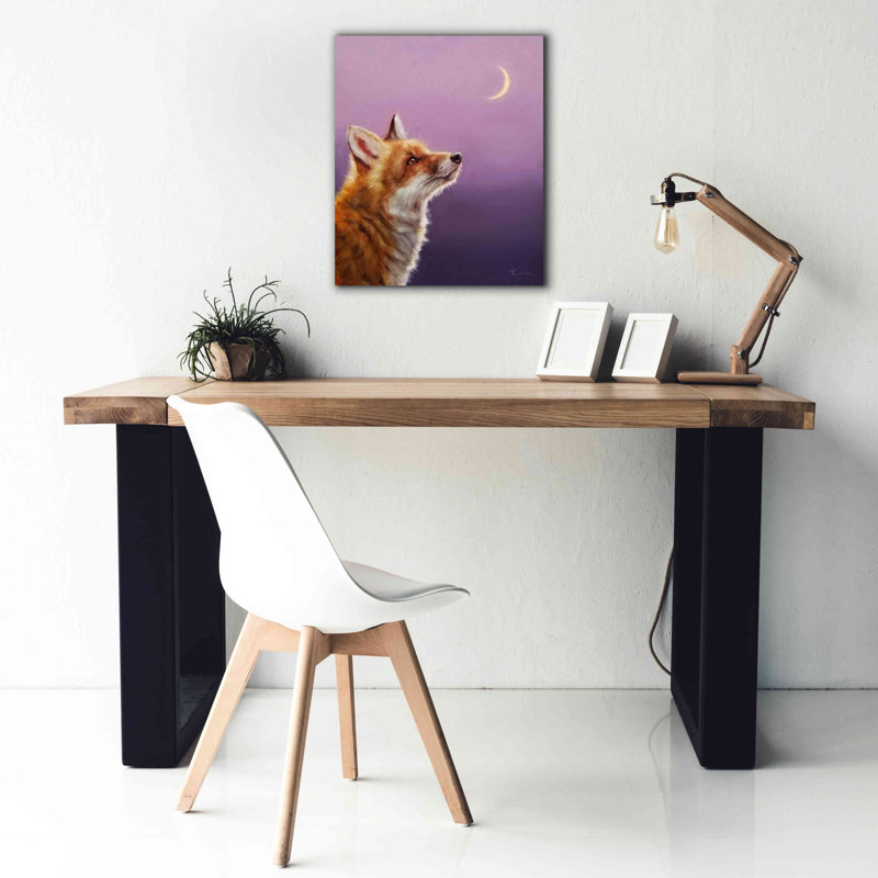 «Talking To The Moon» par Lucia Heffernan, H 24 po x l 20 po x P 0,75 po