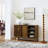 Sideboard Buffet Cabinet with Storage, Farmhouse Storage Cabinet with 2 Doors