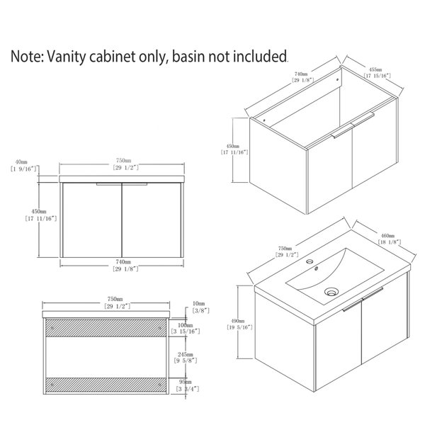 Dimensions du produit
