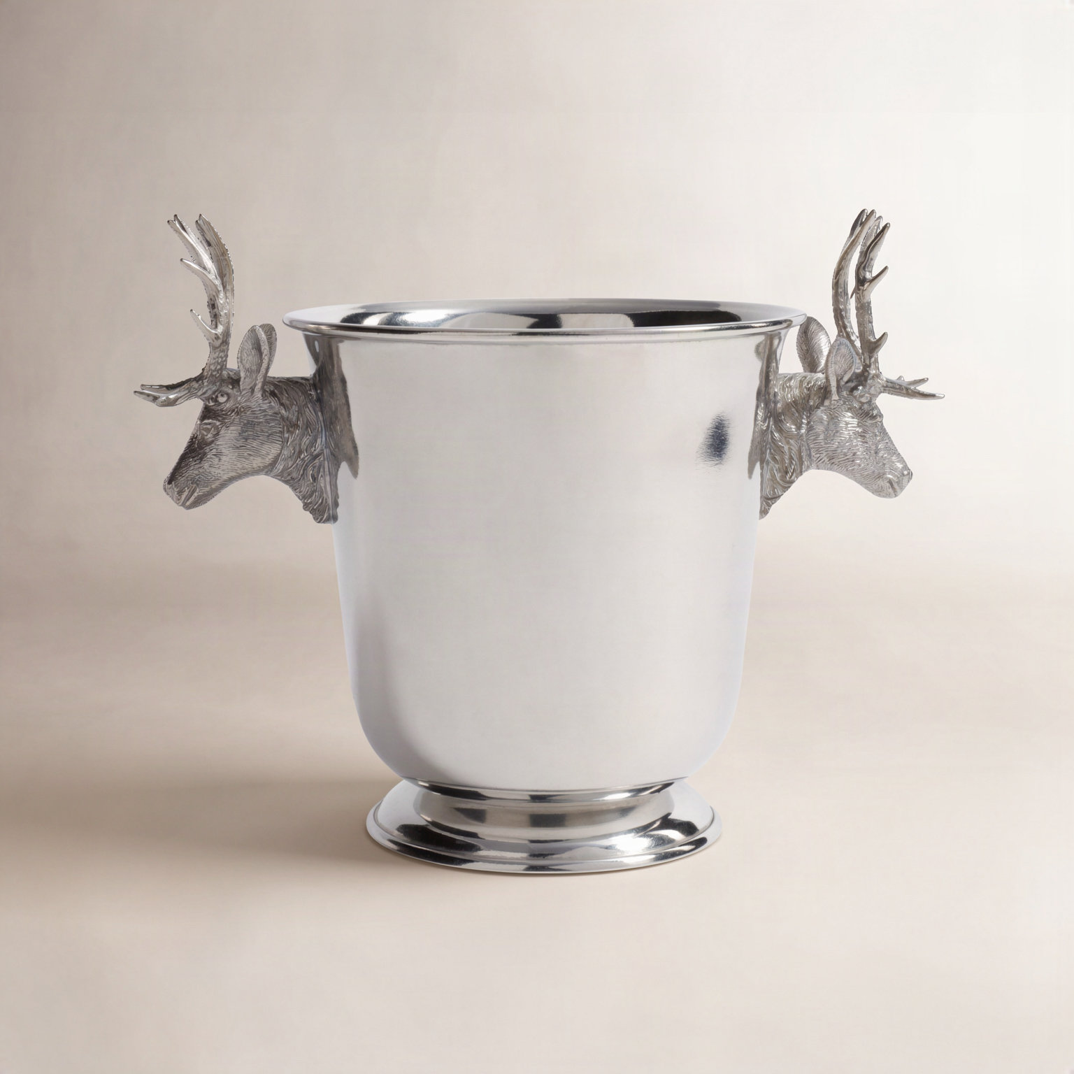 Pewter Wine Cooler and Ice Bucket