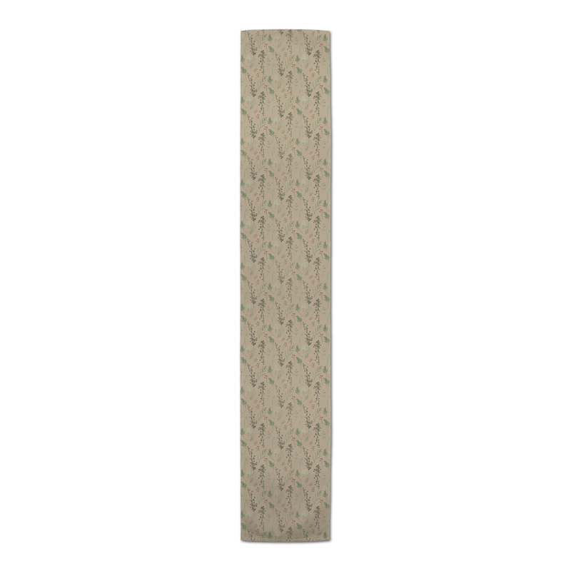 Chemin de table pin, 72 po x 16 po, Brun