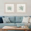 Burlap Ocean Palm II S/2 Print by Vess Propac Images