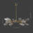 Kerstyn 16 - Light Sputnik Cylinder Chandelier