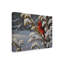 Berrien «Winter Red Cardinal», reproduction d'impression sur toile tendue-27644683